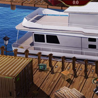 Free online html5 games - Ena The Frozen Sleigh- The Wharf Escape game 