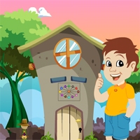 Free online html5 games - Cute Boy Escape From Green Garden House game 