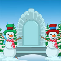 Free online html5 games - Escape SnowMobile game 