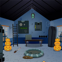Free online html5 games - Top10 Escape  Blue House game 