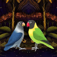 Free online html5 games - Escape Love Birds From Forest HTML5 game 