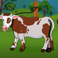 Free online html5 games - Rescue The Milky Cow game 