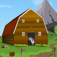 Free online html5 games - KnfGame Farm House Cow Rescue game 
