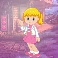 Free online html5 games - Games4King Pretty Pinky Girl Escape game 