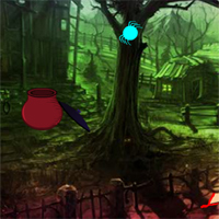 Free online html5 games - G2R Halloween Petty Witch Escape game 