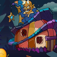 Free online html5 games - G2J Help The Witch To Travel game 