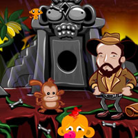 Free online html5 games - Monkey Go Happy Stage 537 game 