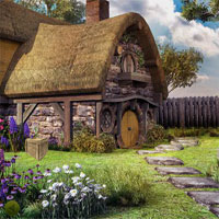 Free online html5 games - Escape Fantasy Village 2 FirstEscapeGames game 