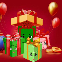 Free online html5 games - BEG Strange Gift Land Escape game 