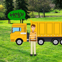 Free online html5 games -  Searching Man Vehicle Key game 