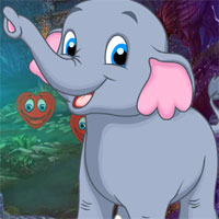 Free online html5 games - G4k Waggish Elephant Rescue game 