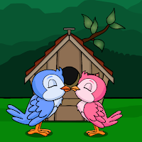 Free online html5 games - G2J Rescue The Love Birds game 
