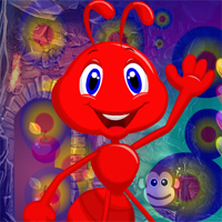 Free online html5 games - Games4King Cute Walking Ant Escape game 