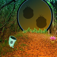 Free online html5 games - Tropical Dry Forest Escape game 