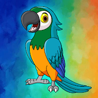 Free online html5 games - G2J Rescue The Blue Macaw game 