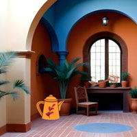 Free online html5 escape games - Spanish House Escape