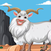 Free online html5 games - G2M Mountain Goat Rescue game 