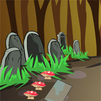 Free online html5 games - GFG Scary Graveyard Escape 5 game 