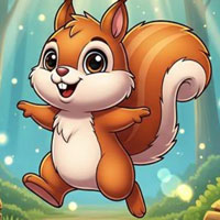 Free online html5 escape games - Forest Jumping Squirrel Escape