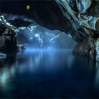 Free online html5 games -  Escape From Blue Grotto Cave game 