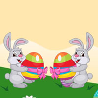Free online html5 escape games - Easter Bunny House Escape