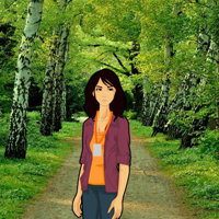 Free online html5 games - Reporter Escape From Forest game - WowEscape 
