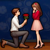 Free online html5 games - 8B Flower Bouquet Boy Escape game 