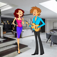 Free online html5 games - BEG Pair Enjoy The Music game 
