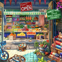 Free online html5 games - Bustling Bazaar game 