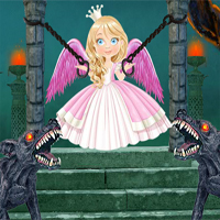 Free online html5 games - FirstEscapeGames Magical Forest Fairy Escape game 