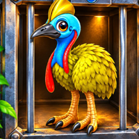 Free online html5 escape games - Rescue the Baby Cassowary
