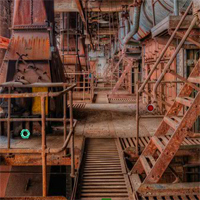 Free online html5 games - Escape From Industrial Decay game 
