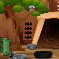 Free online html5 games - G2J Hungry Old Cave Man Escape game 