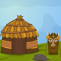 Free online html5 games - GenieFunGames  Isolated Tribal Escape game 