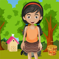Free online html5 games - G4K Little Girl Escape game 