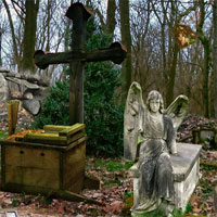 Free online html5 games - Escape Game Abandoned Cemetery 5nGames game 