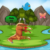 Free online html5 games - G2R Tend To The Wounded Horse game 