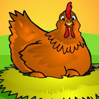 Free online html5 games - G2J Brown Hen Escape  game 