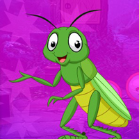 Free online html5 games - G4K Gleeful Grasshopper Escape game 