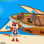 Free online html5 games - Pirates Island Escape-1-Unlock Version game 
