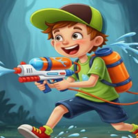 Free online html5 escape games - Water Fight Boy Escape