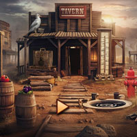 Free online html5 games - FEG Mystery Western Town Escape game 