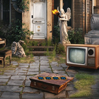 Free online html5 games - FEG Mystery Abandoned Town Escape game 