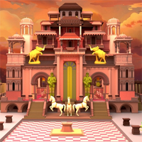 Free online html5 games - Pink Palace Princess Escape game 