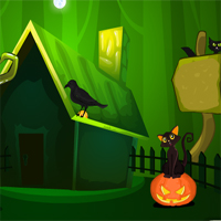 Free online html5 games - MirchiGames Find Spooky Treasure Green Street game 