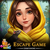 Free online html5 games - Girl with Rabbit Rescue Game game 