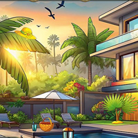 Free online html5 escape games - Tropical Traces
