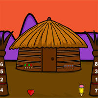 Free online html5 games - Cute Boy Rescue From Hut game 