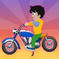 Free online html5 games - G2J Find The Cute Boy Motorcycle Key game 
