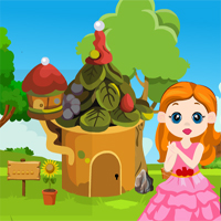 Free online html5 games - Games4King Cute Pinky Girl Rescue game 